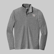 ST407.ise - PosiCharge ® Tri Blend Wicking 1/4 Zip Pullover