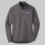 ST855.ise - Sport Wick ® Stretch Reflective Heather 1/2 Zip Pullover