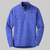 ST855.ise - Sport Wick ® Stretch Reflective Heather 1/2 Zip Pullover 2