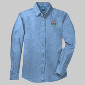 LSP10.npe - Ladies Long Sleeve Value Denim Shirt